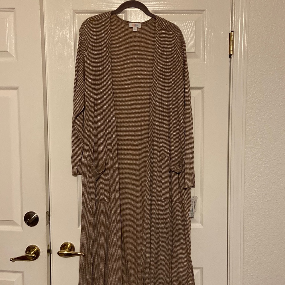 Lularoe Sarah duster cardigan.  Size XL.  NWT